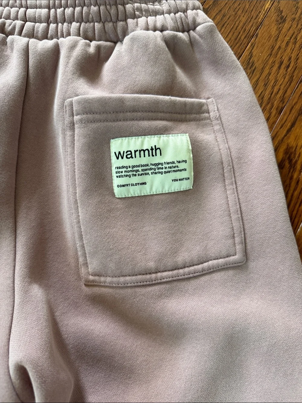 Comfrt mauve colored Hoodie & Jogger Set - Casual Matching Set. Size medium 8/10